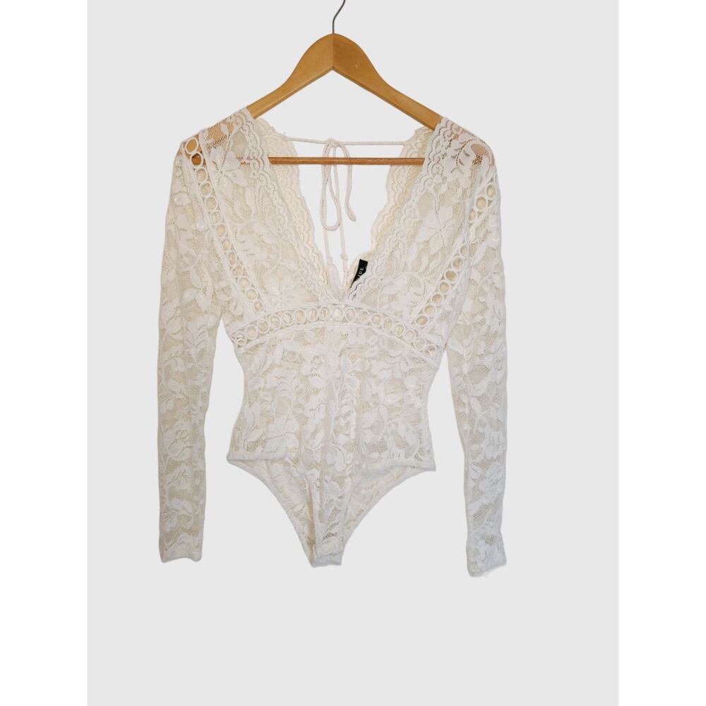 Banjul Lace Coquette Balletcore Fairycore Bodysuit